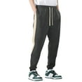 thumbnail image 3 of YDLCAFD Gym Pants Men Loose Fit Men'S Side Colorb Locked Drawstring Elastic Waist Loose Casual Sweatpants Sweatpants, 3 of 9