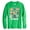 Green, variant on Minecraft Big Boys' Creeper Long Sleeve T-Shirt, Sizes 8-18