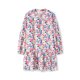 thumbnail image 5 of VISgogo Vestido de primavera para mujer, vestido de manga larga con estampado floral/leopardo con cuello en V, trajes sueltos hasta la rodilla para mujer VISgogo moda, 5 of 9