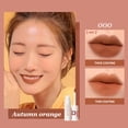 thumbnail image 5 of FOCALLURE Velvet Matte Liquid Lipstick, High Pigmented Lip Stain for Cheeks and Lips Tint, Burnt Pumpkin, 5 of 7