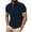 Navy, variant on FhsagQ Men's Shirts Breathable Shirts for Men Tops Super Fit Men'S Casual Button down Lapel Solid Color Shirt Short Sleeve Sleeve Top Shirt Shirts for Men Cotton Long Super Fit Blue XXXL