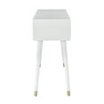thumbnail image 5 of Linon Gemma 2-Drawer Console Table, White, 5 of 16