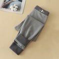 thumbnail image 4 of Trupants Toddler Gray Thermal Pants 4-5T, 100% Cotton Warm Leggings for Cold Weather, Elastic Waist/Cuffs, Breathable Kids Daily & Outdoor Wear, 4 of 5