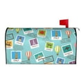 thumbnail image 2 of Xecao World Travel1 for Mailbox Cover with Magnetic Strips, Waterproof and Sunscreen, Adds a Decorative Touch to Your Garden Yard., 2 of 9