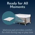 thumbnail image 2 of Foundations SnugFresh Elite Parc de Voyage avec Housse Lavable, Roues et Matelas, Sahara, 2 of 10
