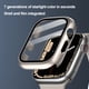 thumbnail image 5 of Caja De Reloj Estuche Para Reloj Con Marco Protector De Pantalla De Vidrio Para Apple Watch (Marfil 44 Mm), 5 of 9