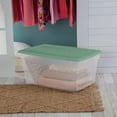 thumbnail image 2 of Sterilite Boîte de Rangement 85L - Vert, 2 of 5