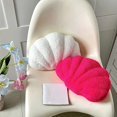 thumbnail image 3 of Guiexla Shell Shaped Throw Pillow Decorative Plush Cushion Super Soft Wear Resistant Friendly to Skin Pillow Sofa Room Decor, 3 of 8