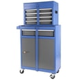 thumbnail image 5 of 7 Drawer Tool Chest on Wheels, Multi-function Rolling Tool Box Organizer for Garage Workshop Warehouse Repair Shop, Black, 5 of 8