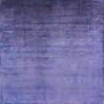 thumbnail image 1 of Ahgly Company Indoor Square Mid-Century Modern Purple Purple Oriental Area Rugs, 7' Square, 1 of 6
