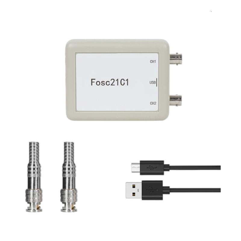 CEORPER Portable USB Oscilloscope With 250kHz Bandwidth USB Connection 2 Channel