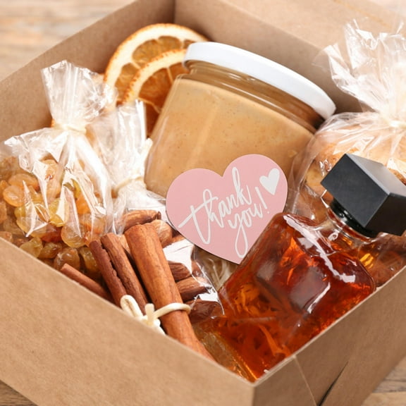 KALLORY 150 Pcs Thank You Cards with Envelopes Pink Small Business Exquisite Blessing