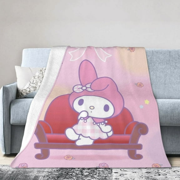 My Melodys (18) Ultra-Soft Micro Fleece Blanket 50X60INCH Throws For Bed Sofa Car Living Room