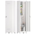 thumbnail image 2 of 65"H Heavy Duty Steel Tool Storage Cabinet, Garage Storage Cabinets with Ventilated Structure, Storage Locker with Adjustable Hooks for utility room gym and garage, White, 2 of 6