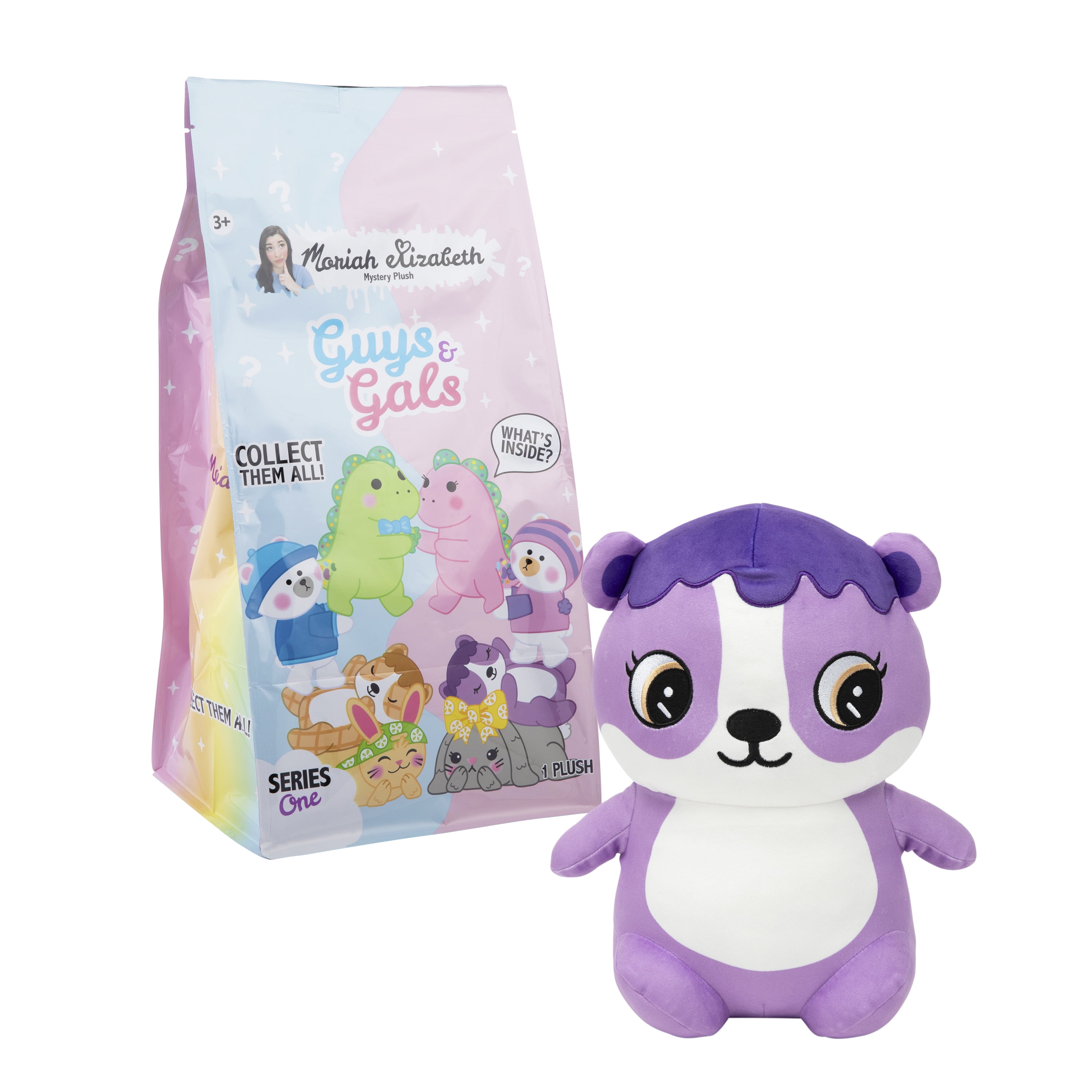 Moriah Elizabeth 11 inch Mystery Plush Toy – Guys & Gals; Blind Box: 1 of 8 Possible Ages 3+