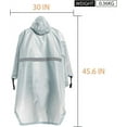 thumbnail image 2 of ORUYROP 3 in1 Raincoat Poncho with Safe Reflective Tape Adjustable Neckline Coat, 2 of 7