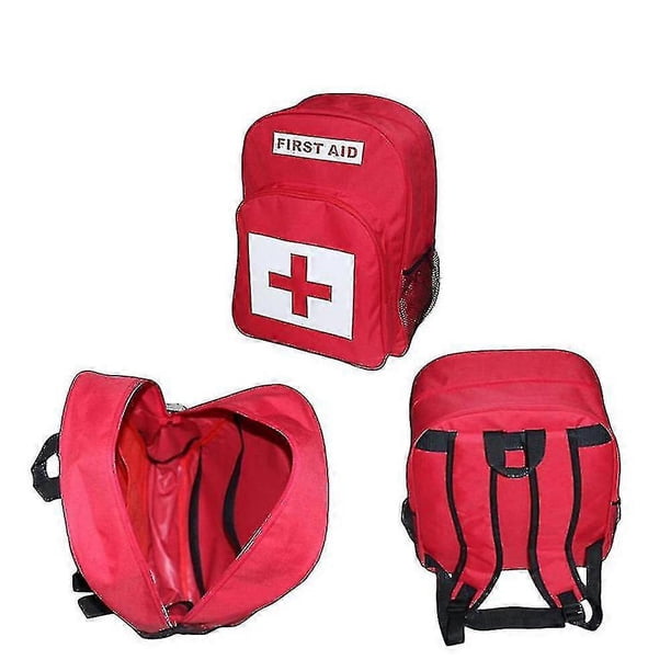 First Aid Trolley Empty First Aid Bag Red Emergency Medical Kit