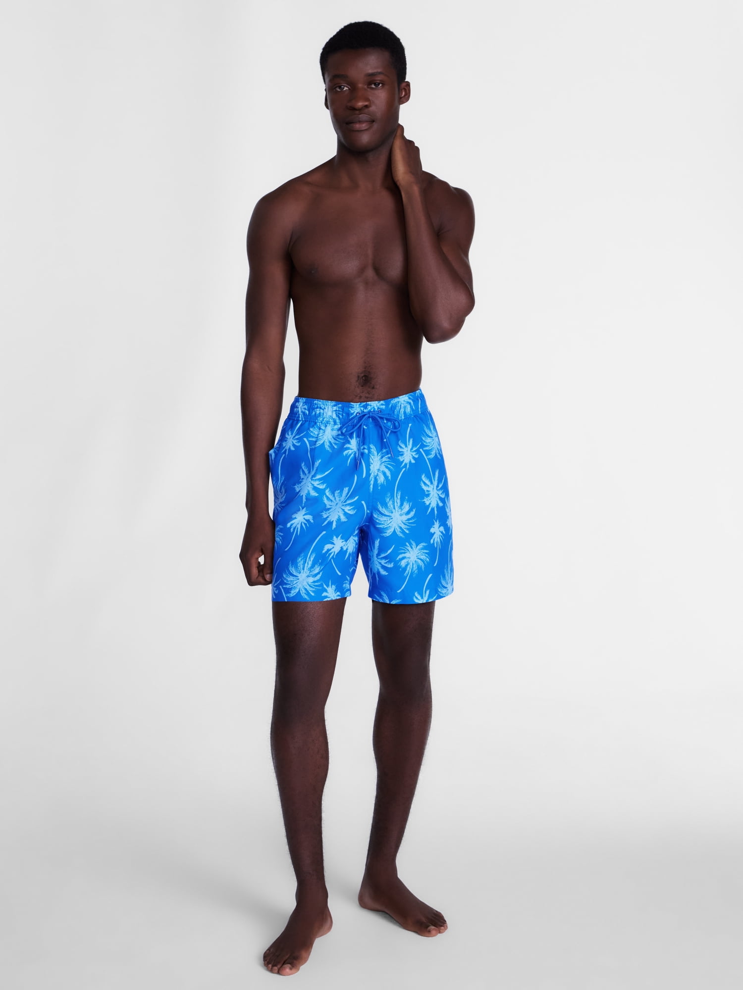 George Men's and Big Men's Swim Shorts, 6" Inseam, Sizes S-3XL