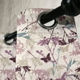 thumbnail image 4 of Ambesonne Floral Grommet Curtain, Dragonfly Butterfly, 50" x 63", Teal Beige Mauve, 4 of 6