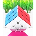 thumbnail image 1 of Moyu Meilong 3x3x3 Reflective Metallic Mirror Shiny Stickerless Speed Cube 3x3 Metallic Magic Cube Puzzle Toys, 1 of 5