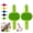 Green 2pcs, variant on Silicone Grooming Strap Pad For Cats,  Cat Scratcher, Cat Self Groomer, Silicone Grooming Strap For Cats, For Climbing Frames Table Legs