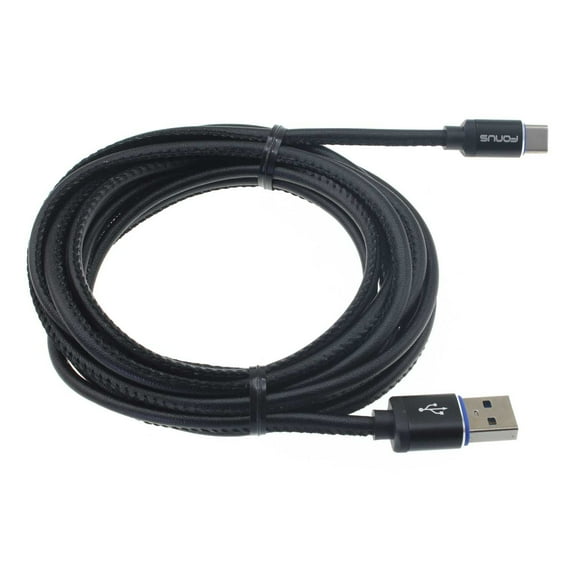 For TCL 30 T - 10ft USB Cable Type-C Power Cord USB-C Long Fast Charge Wire