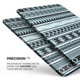 thumbnail image 3 of DesignSkinz Vector Blue & Black Aztec Pattern V2 Full-Body Skin Decal Wrap Cover for iPad Mini 2 (A1489/A1490), 3 of 4