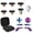 Colorful, variant on 13-in-1 Replacement Metal Thumbsticks Parts Kit for Xbox Elite Series 2 Controller - 6 Thumbsticks,4 Back Paddles,2 D-Pads,1 Tool & Case - Compatible with Elite Series 2 / Core (Model 1797)