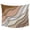 Brown, variant on Green Ombre Small Tapestry for Bedroom Wall Hanging Tapestry, Modern Geometric Abstract Dark Red Cream Ceiling Backdrop Tapestries Poster Blanket Wall Decor for Teens Room Living Room Dorm 23" x 28"