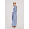 thumbnail image 3 of PPKOOD Women's Casual Plaid Jumpsuit Loose Wide Leg Long Sleeve Jumpsuit Button-up Jumpsuit Pants, 3 of 4