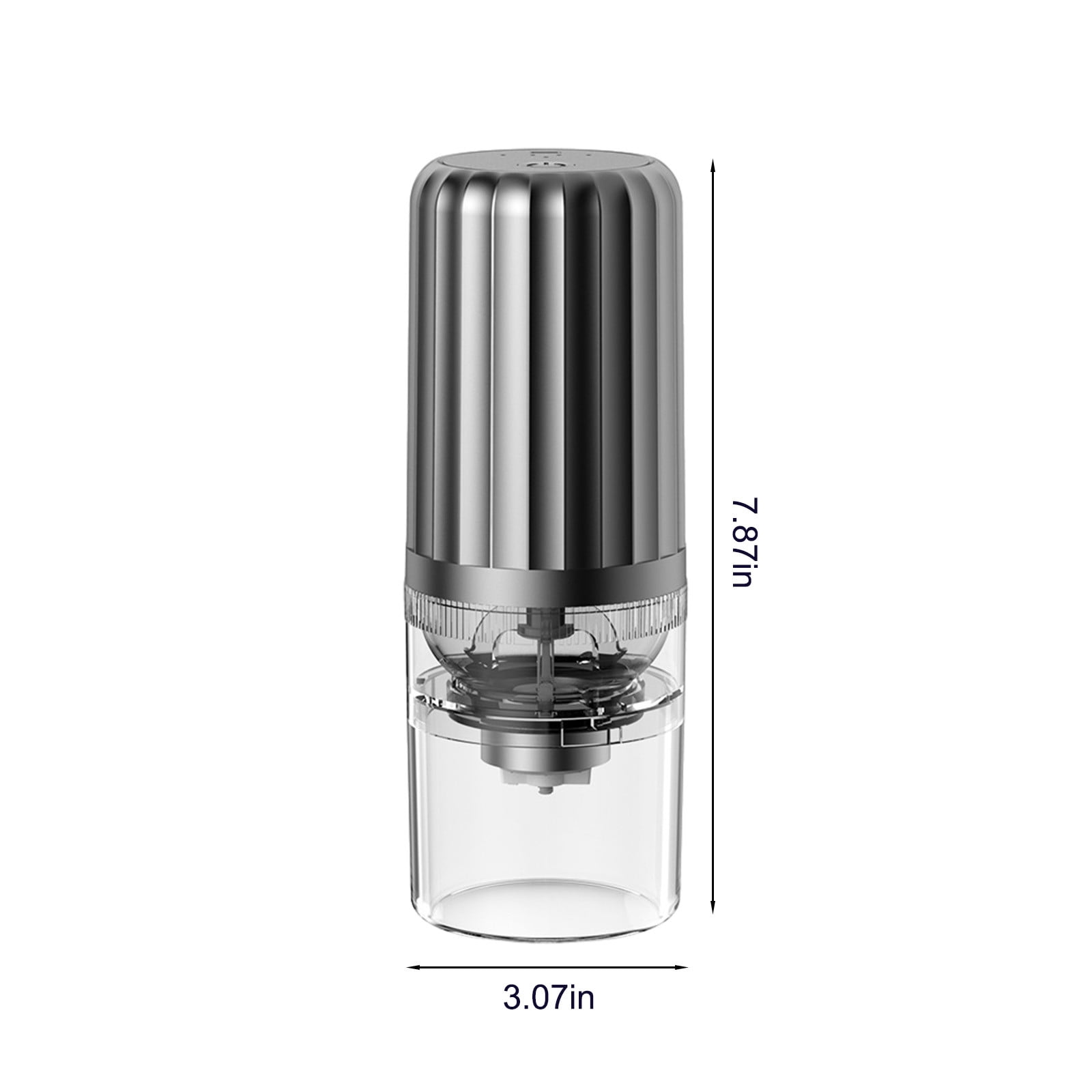 COM1950s Coffee Bean Grinder Electric Coffee Grinder Electric Coffee Grinder with Stainless Steel Blades Coffee and Spice Grinder with Powerful Motor Large Capacity for Coffee Beans Herbs Spices