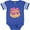 Football Blue and White, variant on Inktastic Inspirational Quote We are all in This Together Boys or Girls Baby Bodysuit