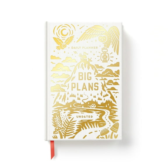 Big Plans Undated Standard Planner, (Paperback)