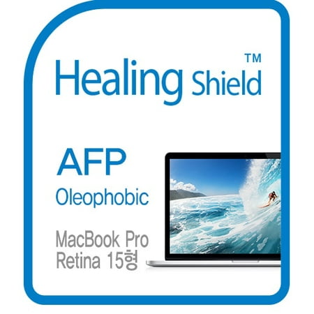 Healingshield Screen Protector Oleophobic AFP Clear Film for Apple Laptop Macbook Pro Retina
