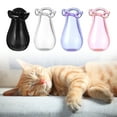 thumbnail image 4 of 4Pieces Transparents Tiny Glass Vases Cats Beard Holder Miniature Jars for Flowers for Dollhouses Decoration, 4 of 8
