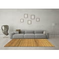thumbnail image 3 of Ahgly Company Indoor Square Abstract Brown Modern Area Rugs, 8' Square, 3 of 4