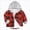 A88-Red, variant on 6-7 Years Little Boys Hooded Plaid Shacket Button Down Flannel Shirt Jacket Outerwear