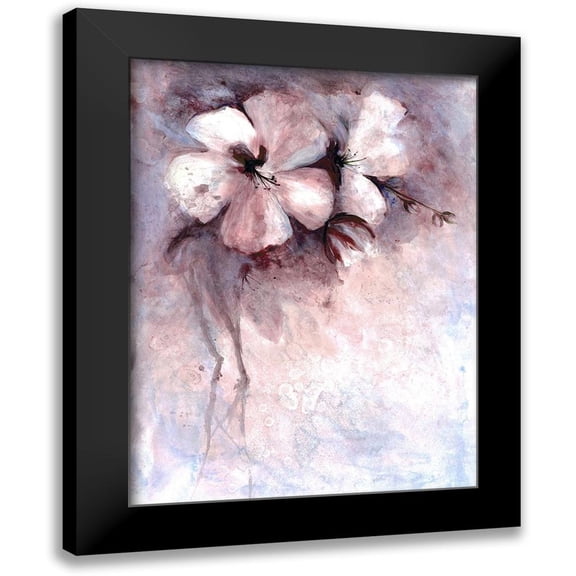 Charest, Doris 15x18 Black Modern Framed Museum Art Print Titled - Maroon Calm