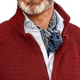 thumbnail image 6 of Men's Knit Cardigan Sweater Button Front Long Sleeve Regular Fit Casual Jacket, 6 of 7