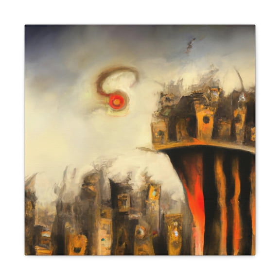 Minimalist Digital Expression - Canvas