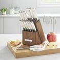 thumbnail image 3 of The Pioneer Woman 14-Piece Knife Block Set, Linen, 3 of 17