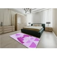 thumbnail image 4 of Ahgly Company Indoor Rectangle Patterned Blossom Pink Area Rugs, 5' x 8', 4 of 6