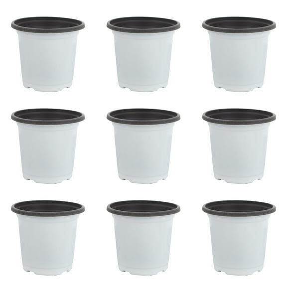 EeaseMX 60 mini macetas prácticas para bonsái, macetas de plástico para jardinería.