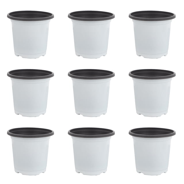 EeaseMX 60 mini macetas prácticas para bonsái, macetas de plástico para jardinería.