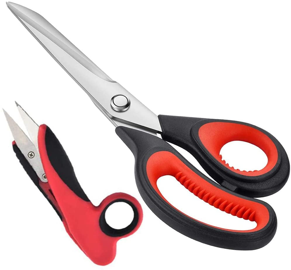 Multipurpose Scissors + Yarn Thread Snipper, Double Color Tailor Sewing