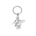 thumbnail image 1 of Creative Architect Keychains Graduation Key Rings Pendant Key Holder Zinc Alloy Gift Ornaments for Student Car Key Bag Decor, 1 of 6