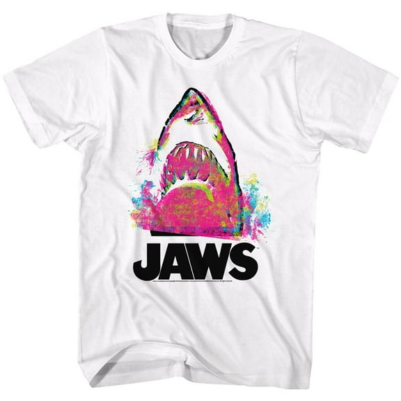Jaws Jawzzz White Adult T-Shirt 6Xl