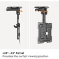thumbnail image 4 of LCD-CM322 - TV CEILINGMNT 19IN TO 43IN TILT AND SWIVEL FOLD UP 44LBS RATED, 4 of 7