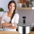thumbnail image 2 of czcpp-Sous Vide Cuiseur de Précision Couvercles en Silicone, s'Adapte jusqu'à 11 Pots, Compatible avec Cuiseurs de Précision sous Vide Nova Culinary, Prévient l'Évaporation d'Eau et Retient la Saveur (Gris), 2 of 4