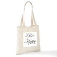 thumbnail image 6 of CafePress - Bee Happy Tote Bag - Unisex Canvas Tote Bag, Beige, 1-Piece, 6 of 6
